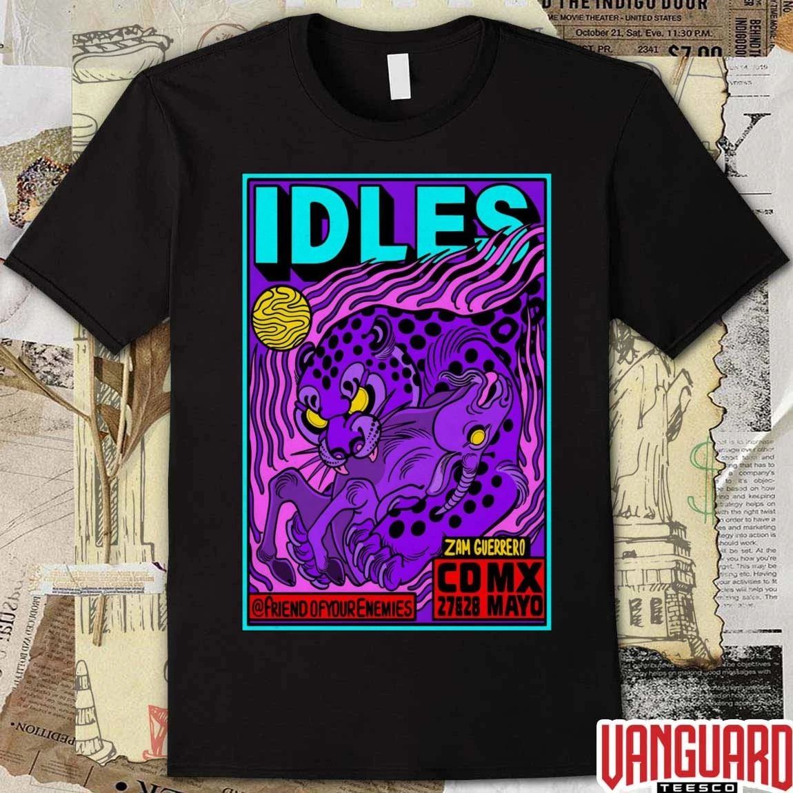 Idles May 27-28 2026 Ciudad De Mexico Poster t-shirt