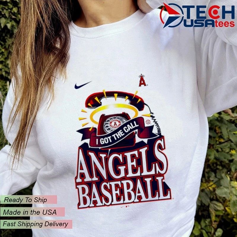 Los Angeles Angels I hot the call Angels Baseball shirt
