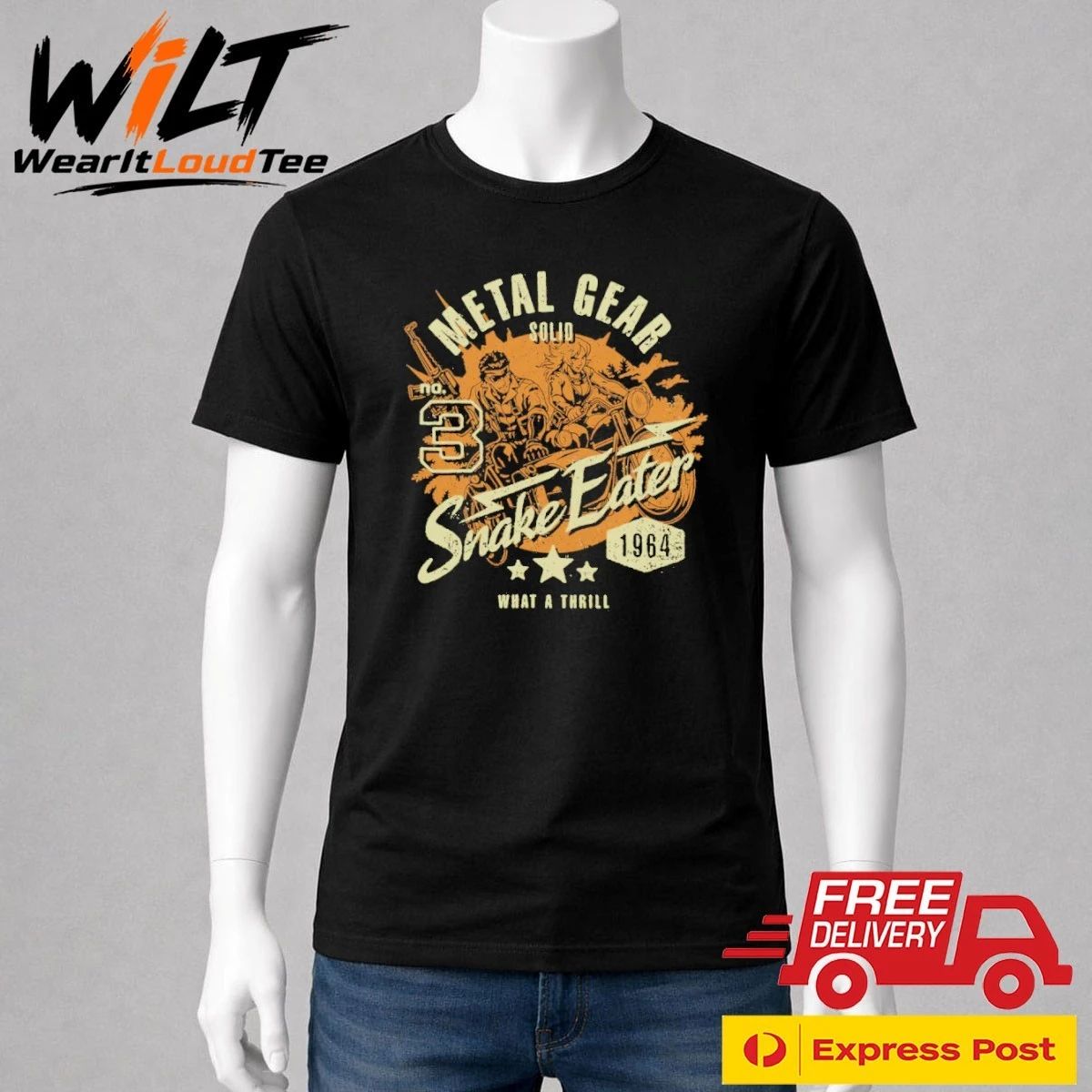 Metal Gear Solid What A Thrill Shirt