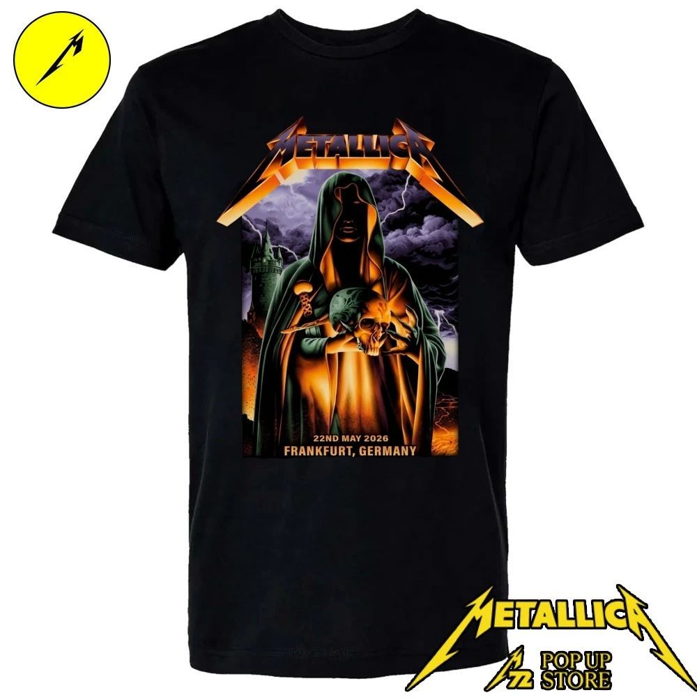 Metallica 22nd May 2026 Frankfurt, Germany Merch Shirt