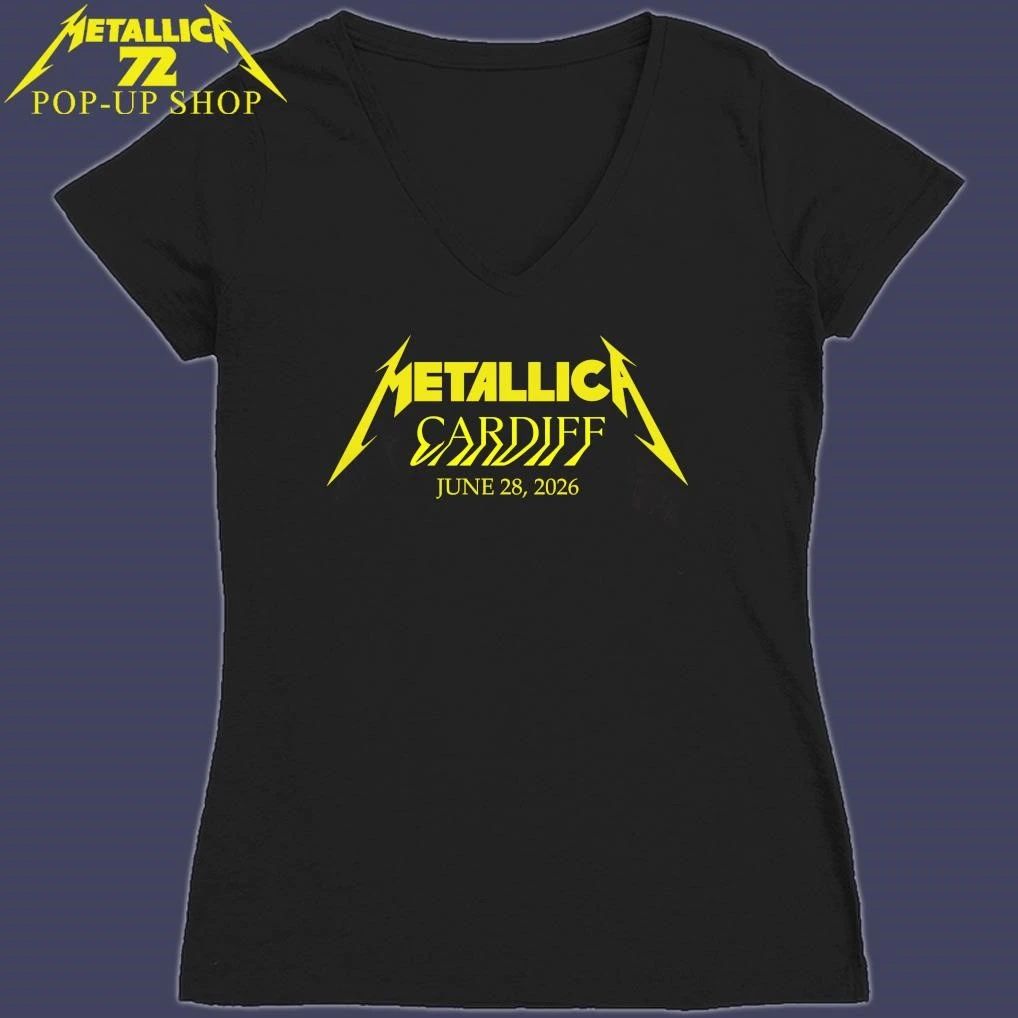 Metallica M72 Cardiff July 28, 2026 Wales T-Shirt