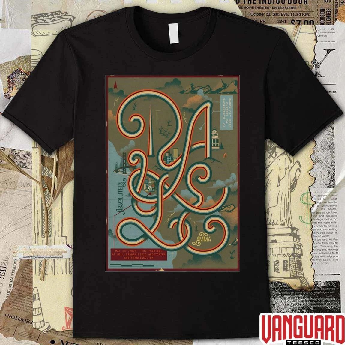 Raye May 10 2026 Bill Graham Civic Auditorium, San Francisco CA Poster t-shirt