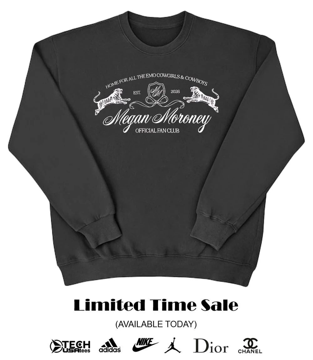 Home for all the Emo Cowgirls and Cowboys Megan Moroney Official Fan Club est. 2026 shirt