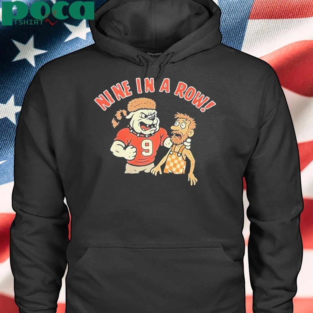 Nine In A Are Row T Shirt Dawg On Top Good Ole Rocky T-shirt