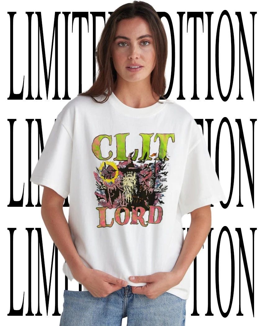 Clit Lord Wizard graphic shirt