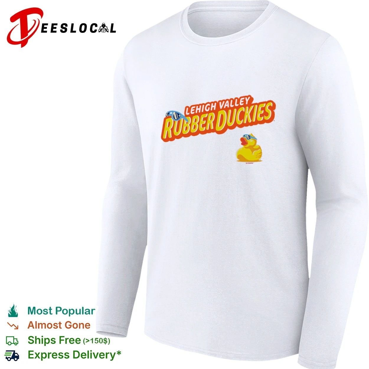 Lehigh Valley Rubber Duckies minor league baseball T-shirt