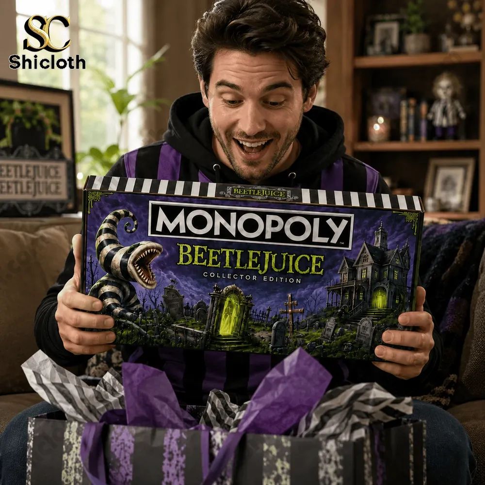 Beetlejuice Collector’s Edition Monopoly Board Game