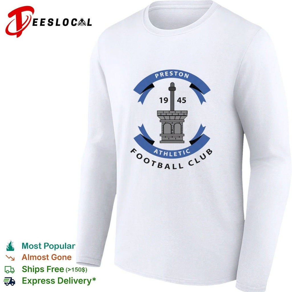 Preston Athletic Football Club 1945 soccer T-shirt