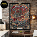Metallica M72 Athens Exclusive Poster At Olympic Stadium Athens Greece On May 9 2026 Art By Juan Ma Orozco Poster Canvas Decor