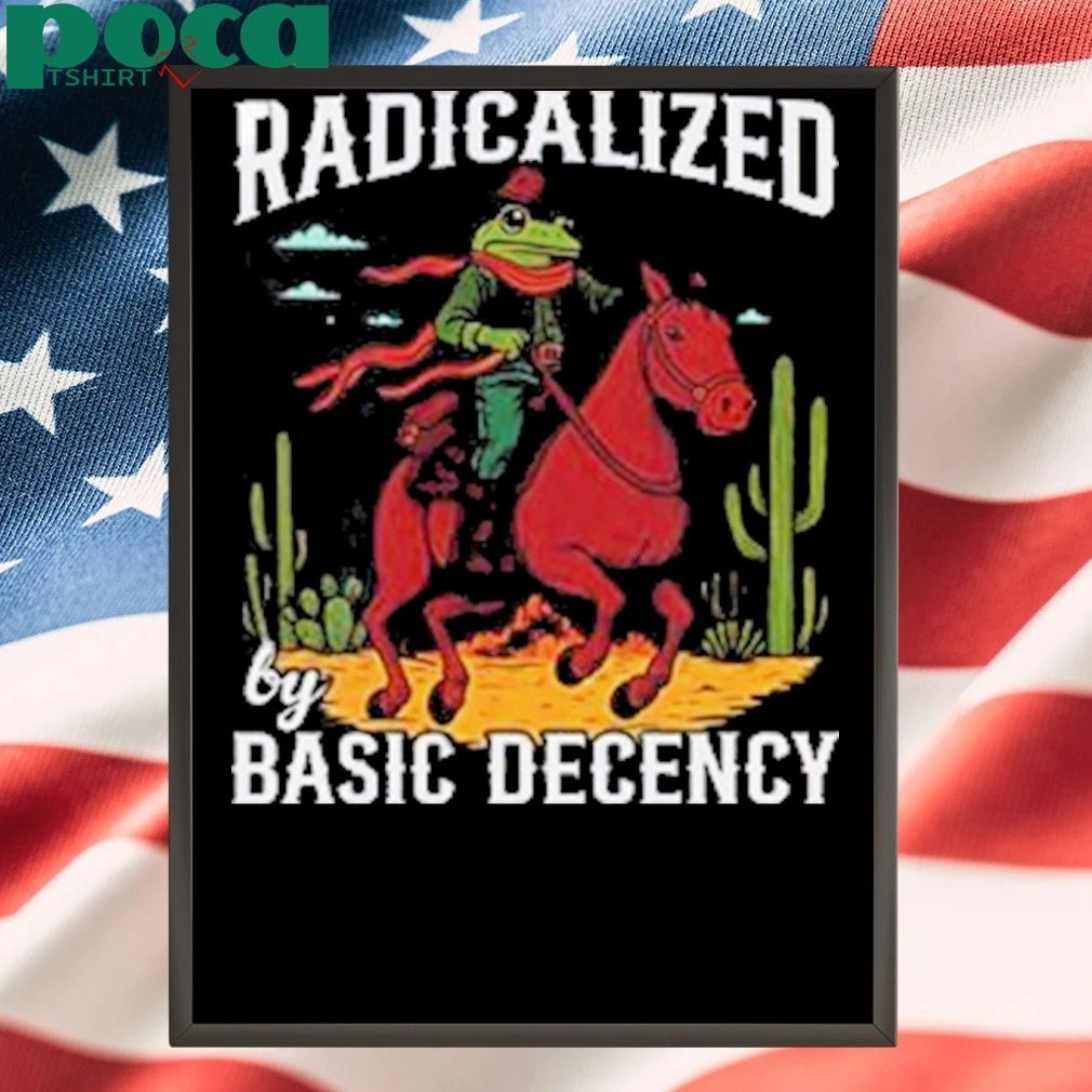 Portland Frog Radicalized By Basic Decency shirt