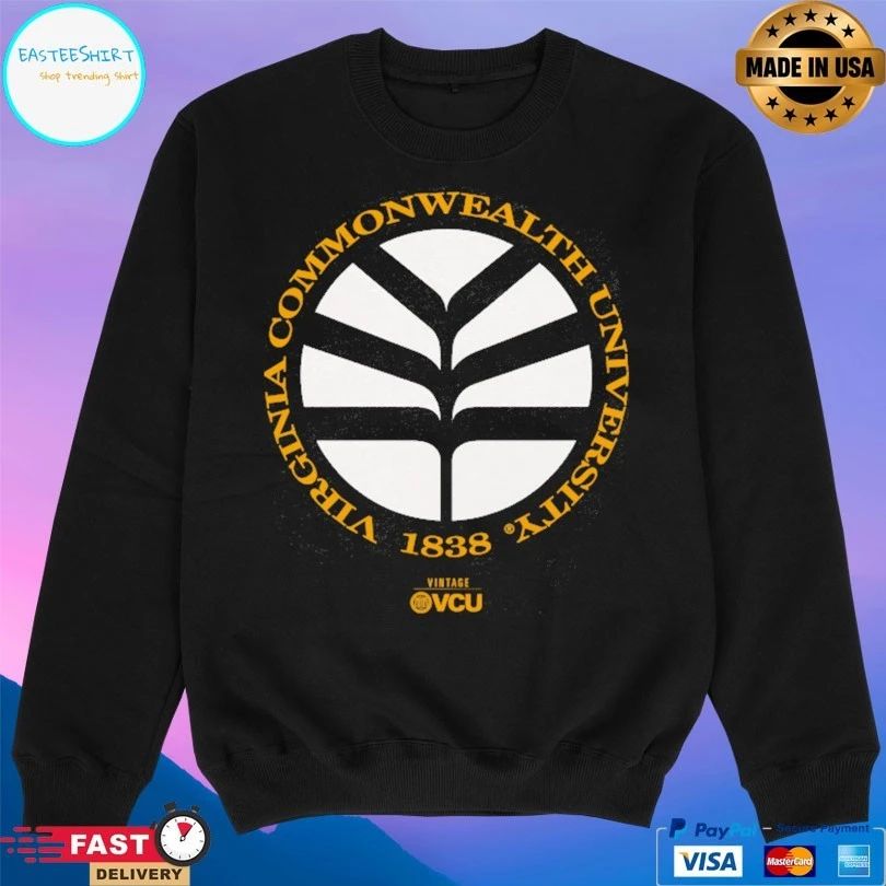 VCU Vintage Virginia Commonwealth University 1838 T-shirts