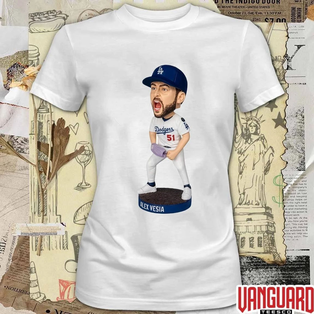 Dodgers Alex Vesia Bobblehead 2026 Giveaways t-shirt