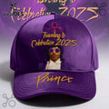 Prince Traveling to Celebration Purple Baseball Cap