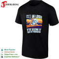 Get in Loser We Are Seizing the Means of Production Retro T-shirt