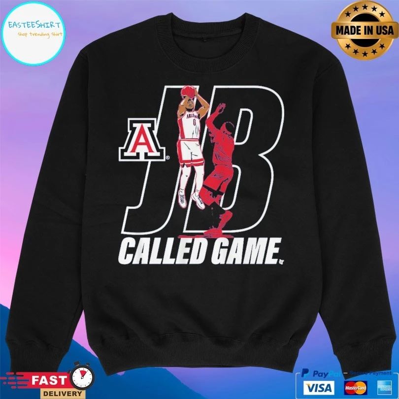 Arizona Wildcats Men’s Basketball Jaden Bradley Called Game T-shirts