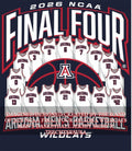 2026 NCAA Final Four Arizona Wildcats Men’s Basketball Jersey shirt