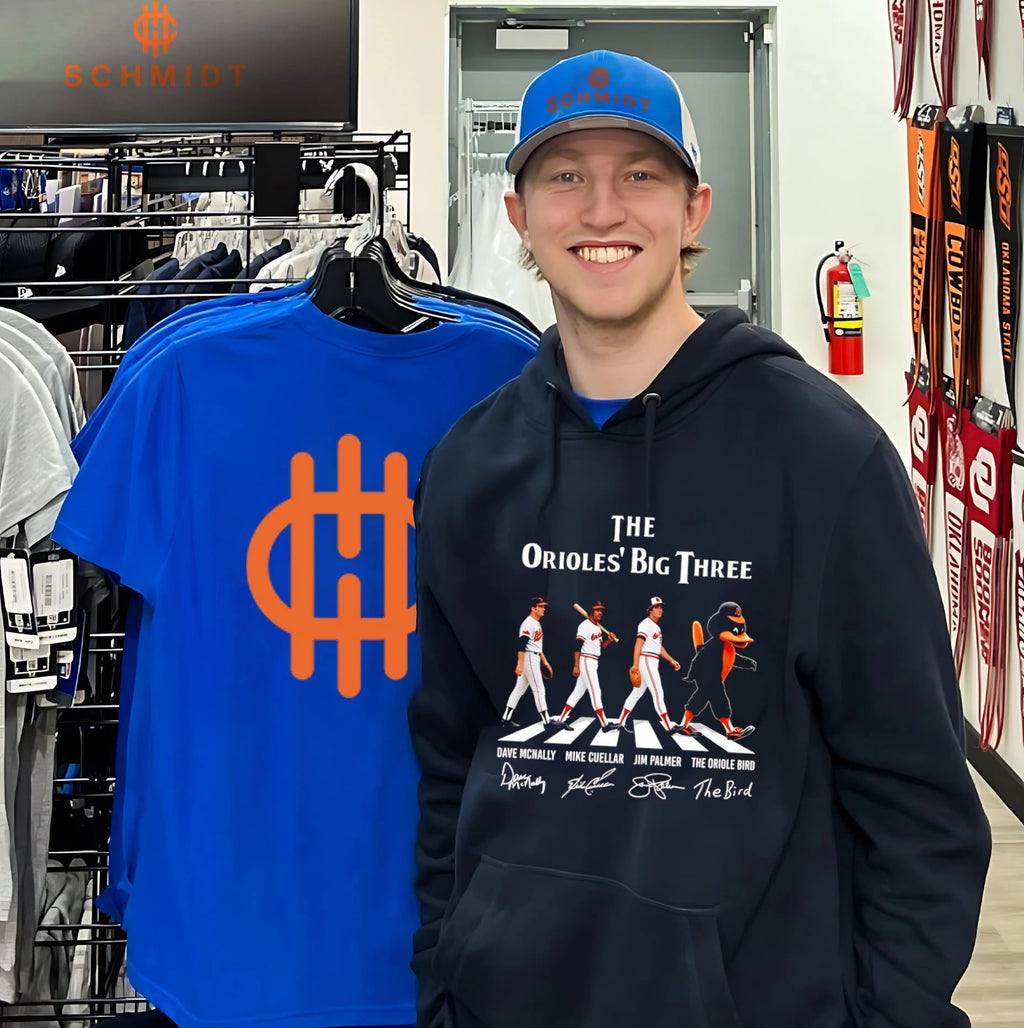 Baltimore Orioles The Orioles’ Big Three Abbey Road signature shirt