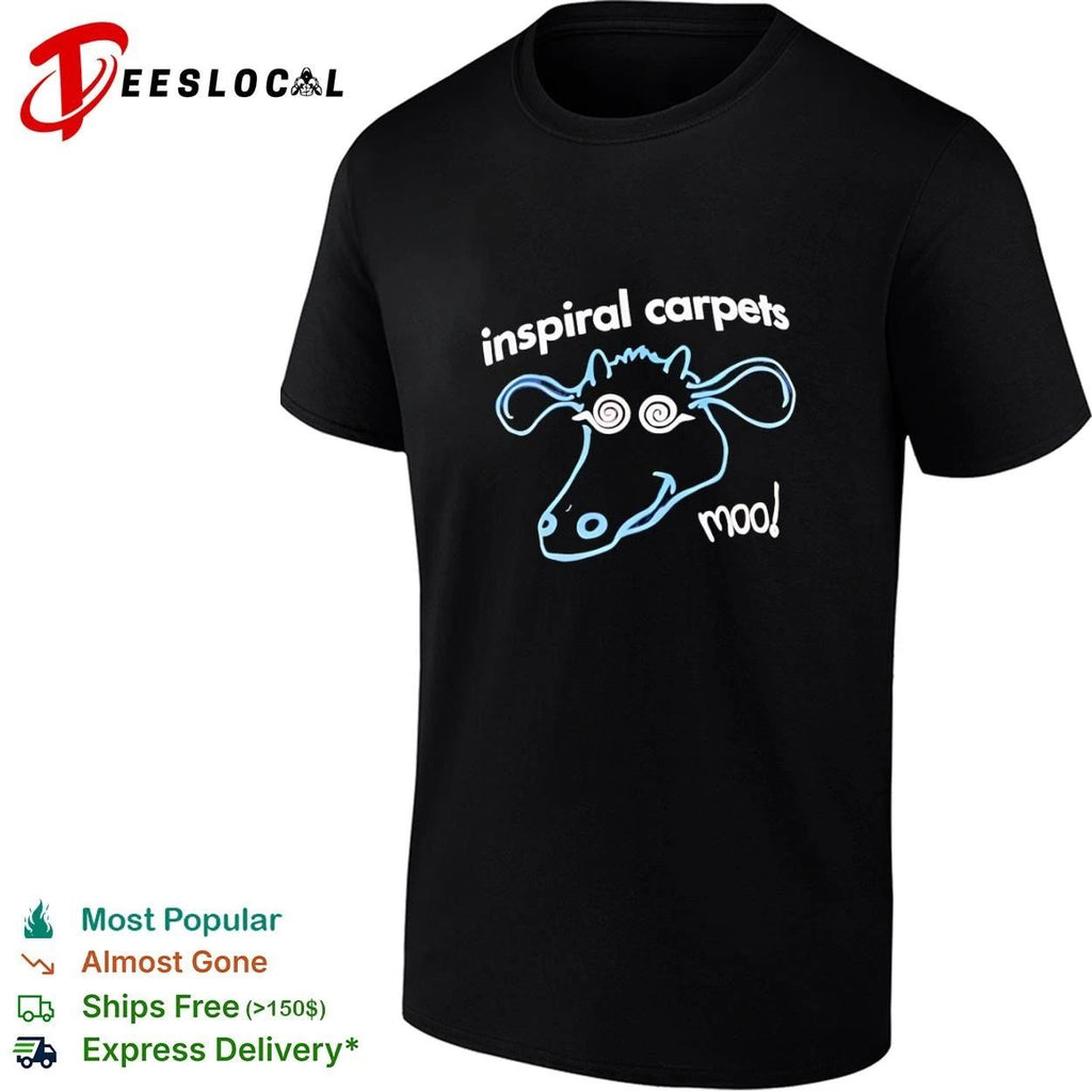 Inspiral Carpets Moo Madchester Indie Rock T-shirt