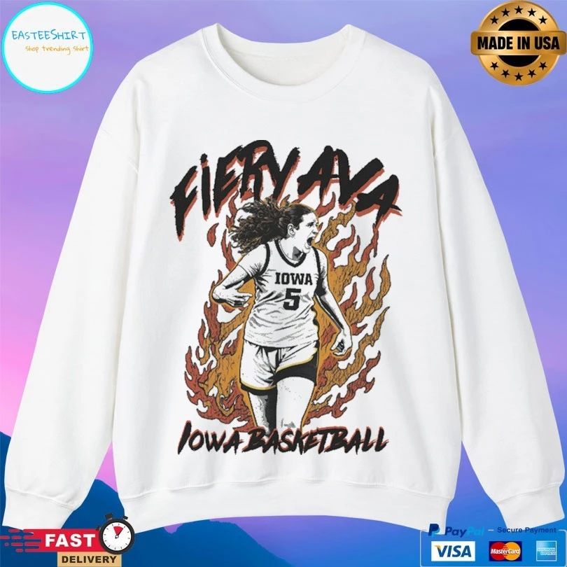 Fiery Ava Heiden Iowa Hawkeyes Women’s Basketball T-shirt