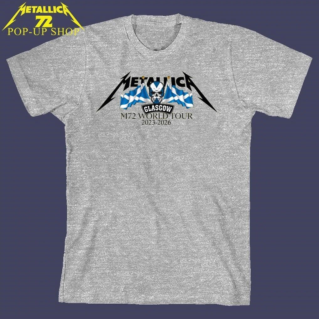 Metallica M72 Glasgow, Scotland World Tour 2023-2026 T-Shirt