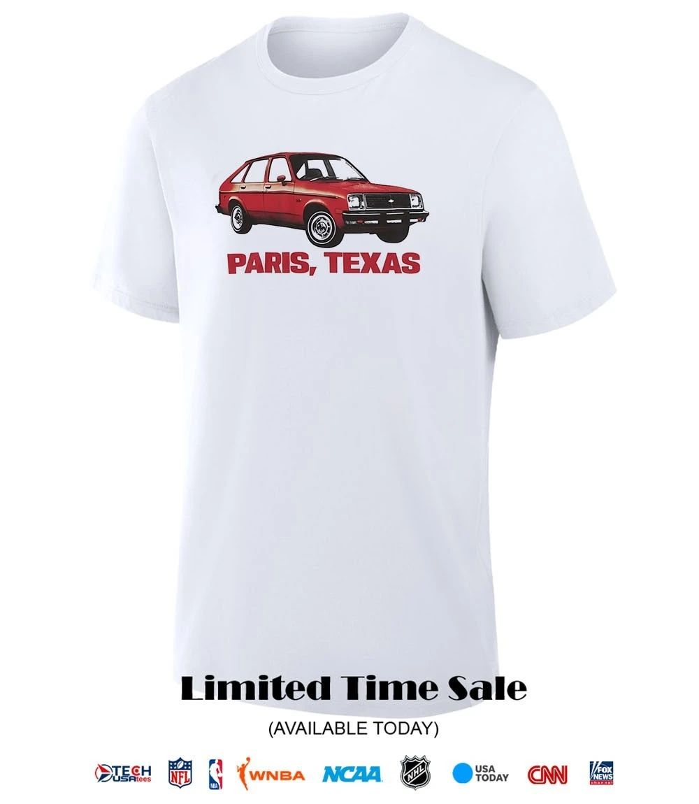 Paris Texas car shirt