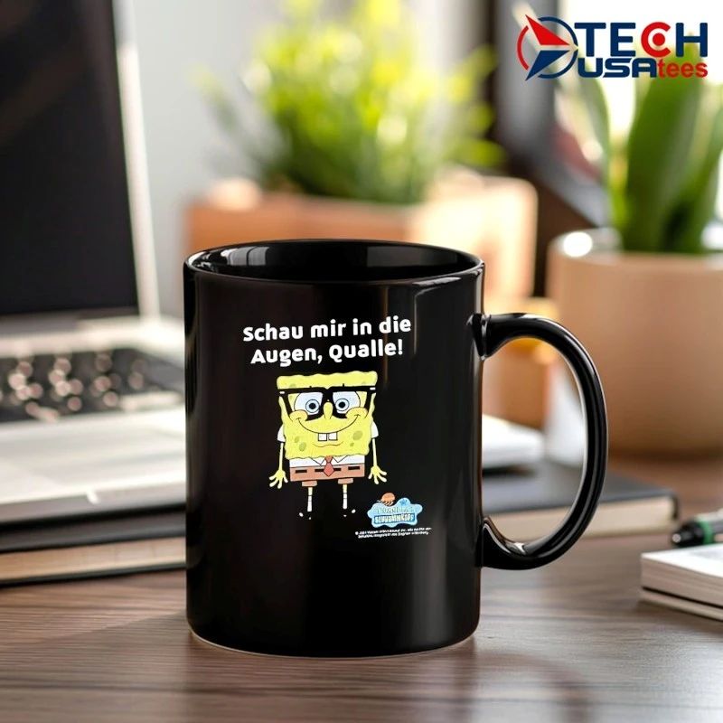 Sponge look me in the eyes Jellyfish shirt