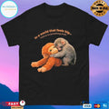 Punch Baby Monkey In A World That Feels Big Ho To Something Small T-shirts