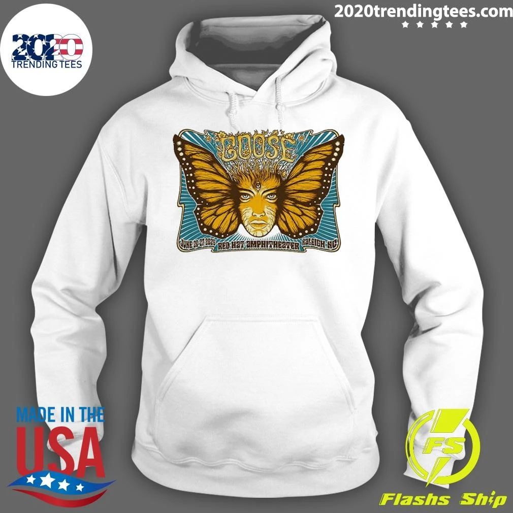 Goose The Band At Red Hat Amphitheater In Raleigh NC On June 26 27 2026 Shirt
