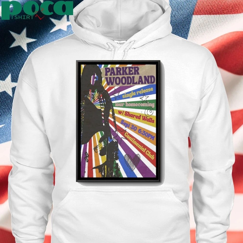 Parker Woodland Sept 30 2025 Continental Club Austin TX Poster shirt