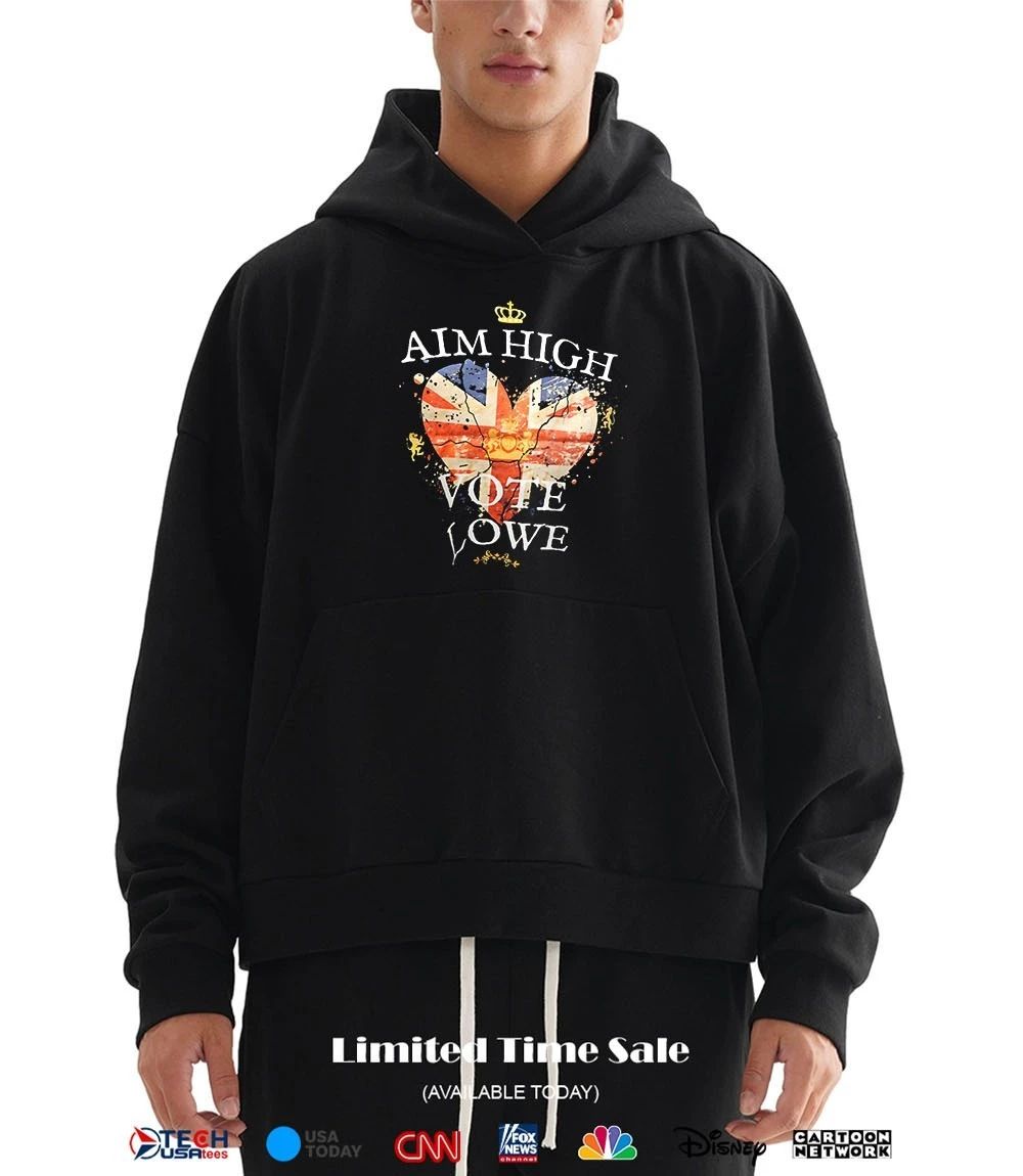 Aim high vote lowe shirt
