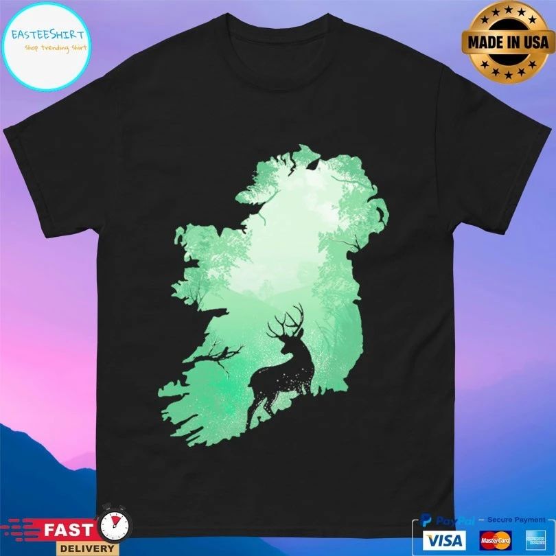 Emerald Isle Silhouette Deer T-shirts