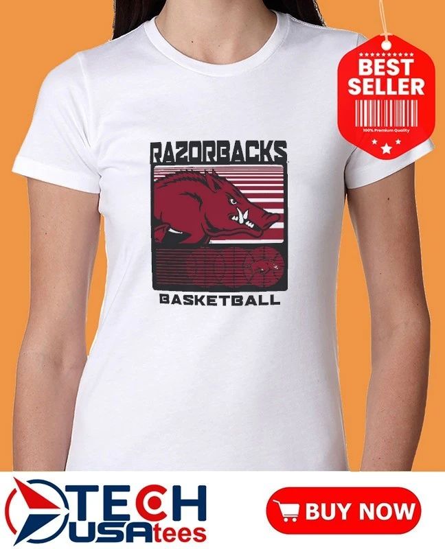 Arkansas Razorbacks Basketball Staredown mascot shirt