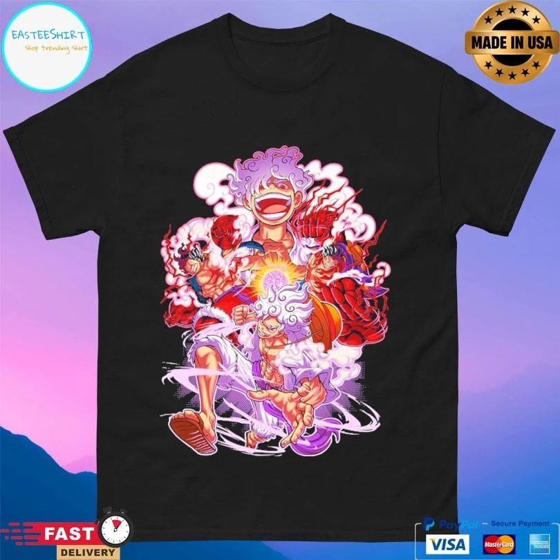 Drums Of Liberation Luffy Gear 5 T-shirts