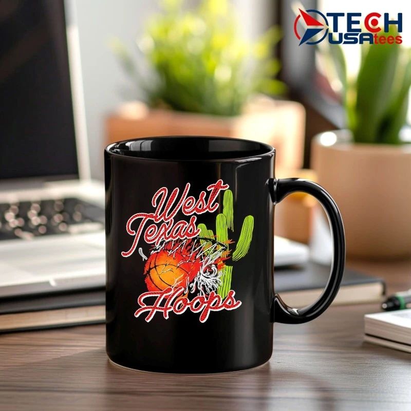 West Texas Hoops Basketball Desert Cactus vintage shirt