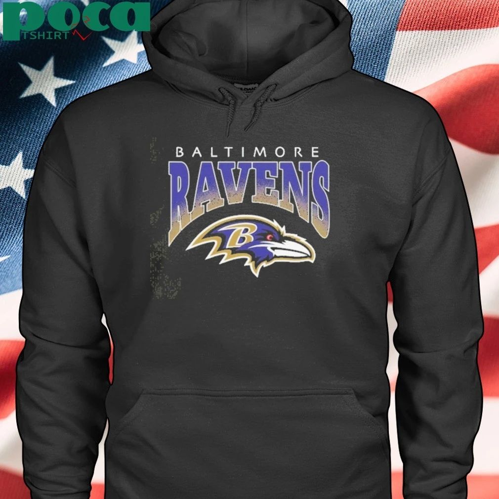 Baltimore Ravens Logo 2025 Crewneck T-shirt