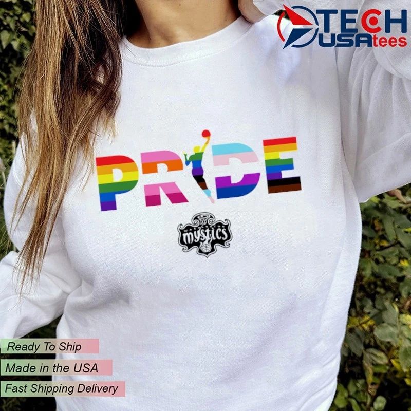 Washington Mystics WNBA Pride logo shirt