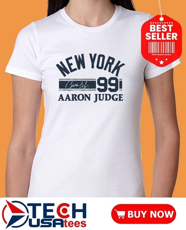 New York Yankees Baseball Aaron Judge No. 99 signature shirt