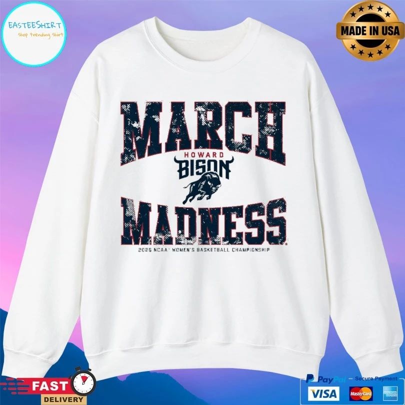 Howard Bison Wbb March Madness 2026 Ncaa Women’s Basketball Championship T-shirts