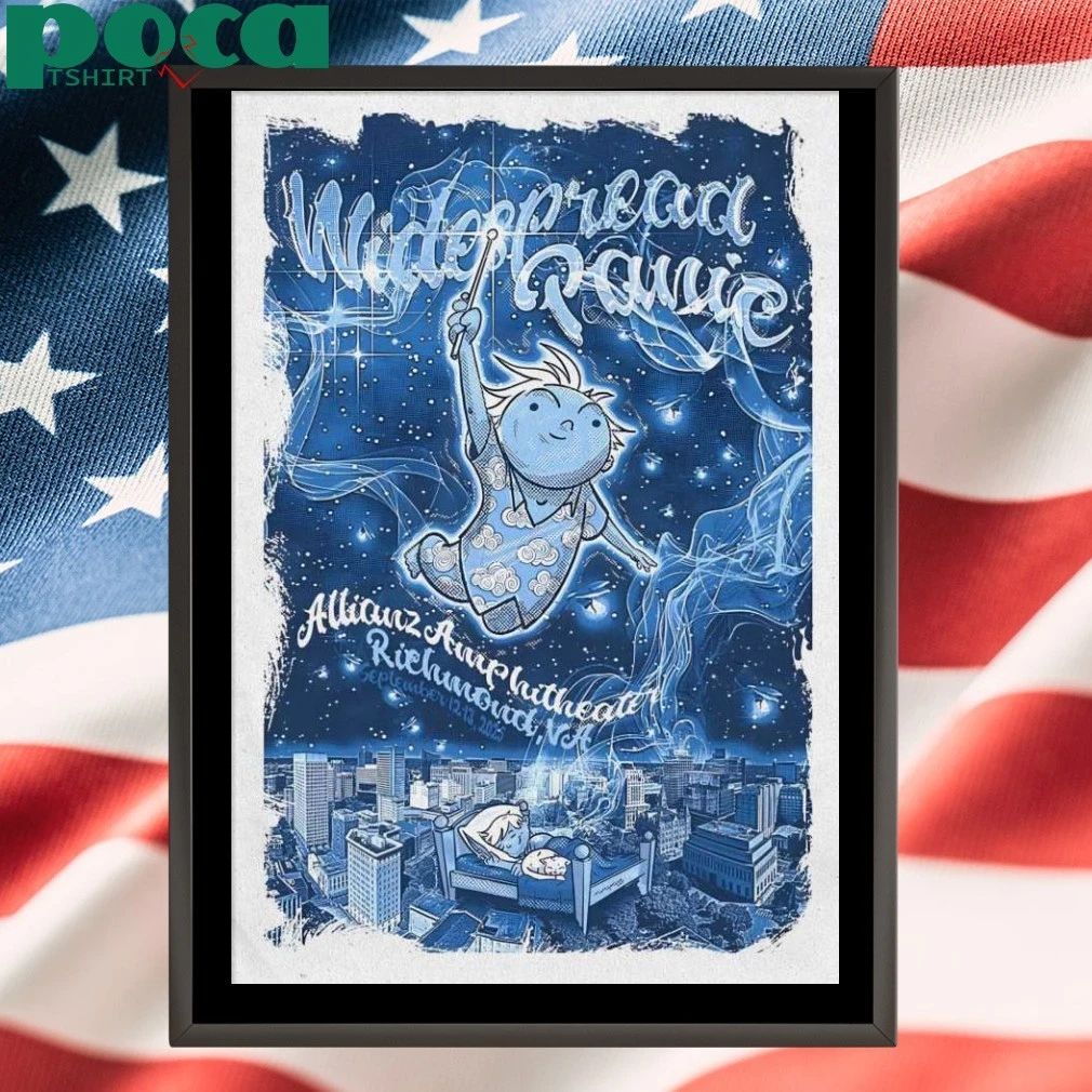 Widespread Panic Sep 12-13 2025 Richmond Event Poster T-Shirt