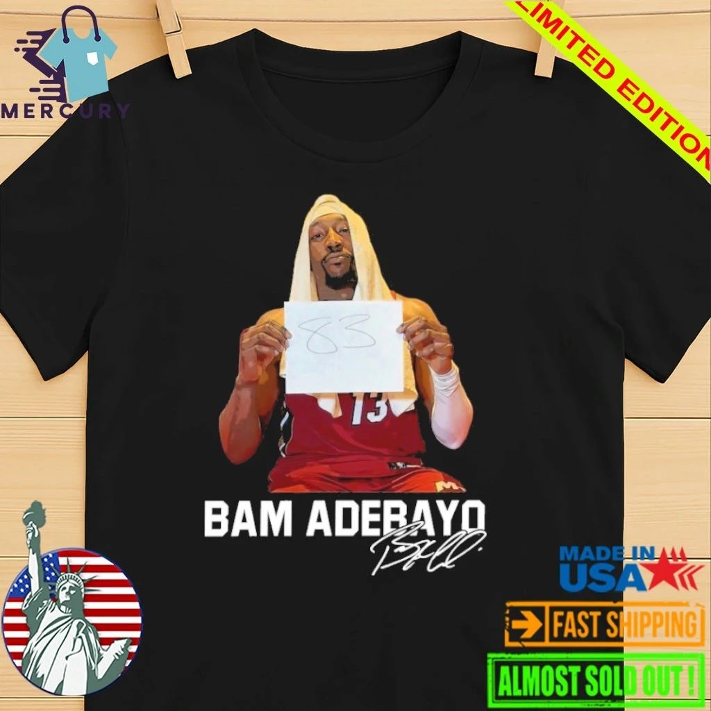Miami Heat Bam Adebayo Scores 83 Points Signature Shirt