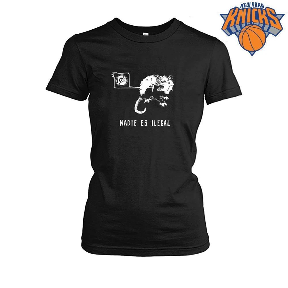 Nadie es Ilegal angry possum ice sign parody shirt