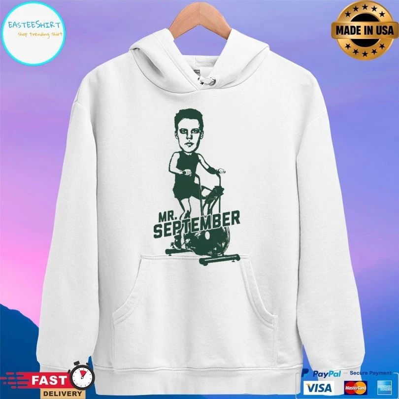 Mr September Riding A Stationary Bike T-shirt