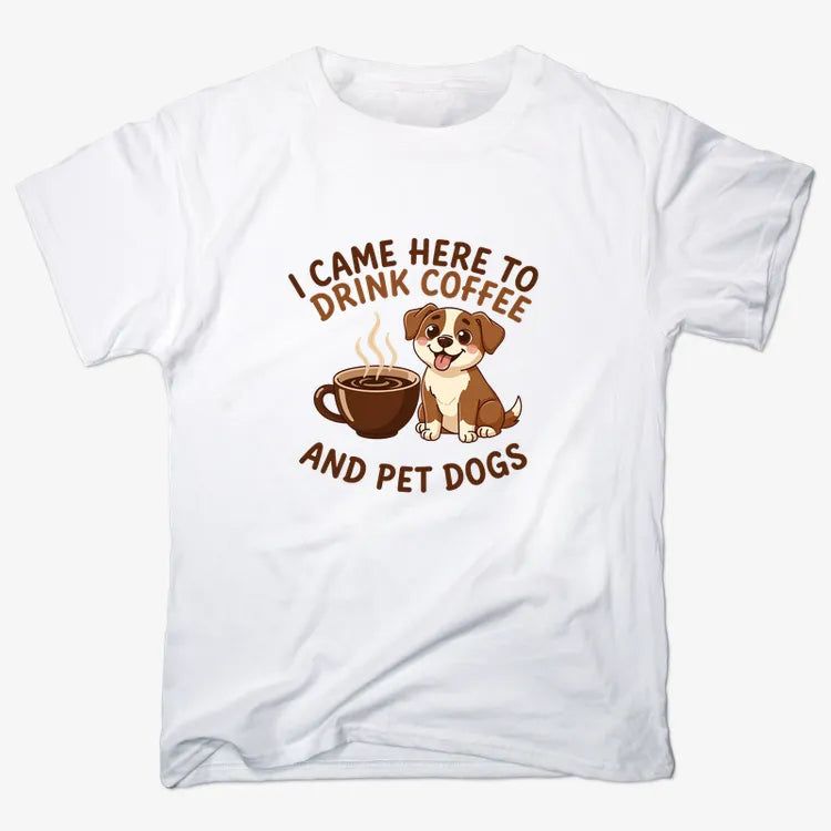 I Came Here to Drink Coffee and Pet Dogs