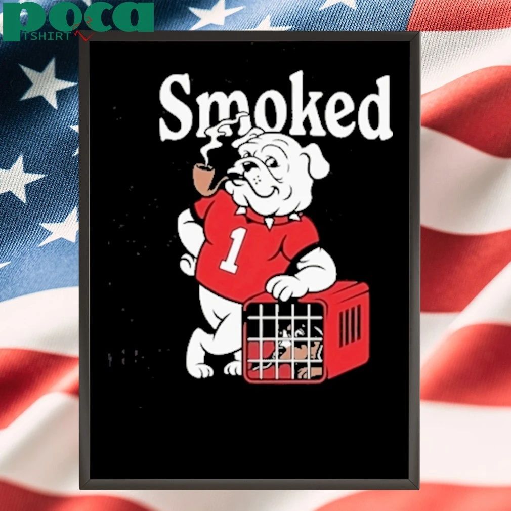 Georgia Bulldogs Dawgs Smoked T-Shirt