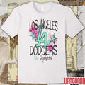 New Era LA Dodgers Watercolor Los Angeles Dodgers 2026 MLB Baseball t-shirt