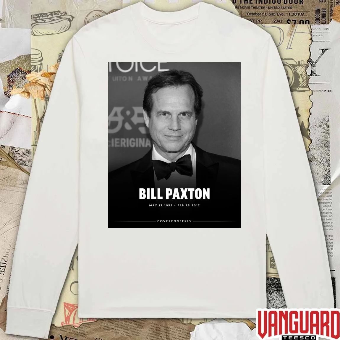 Bill Paxton May 17 1955 – February 25 2017 CoveredGeekly Poster t-shirt