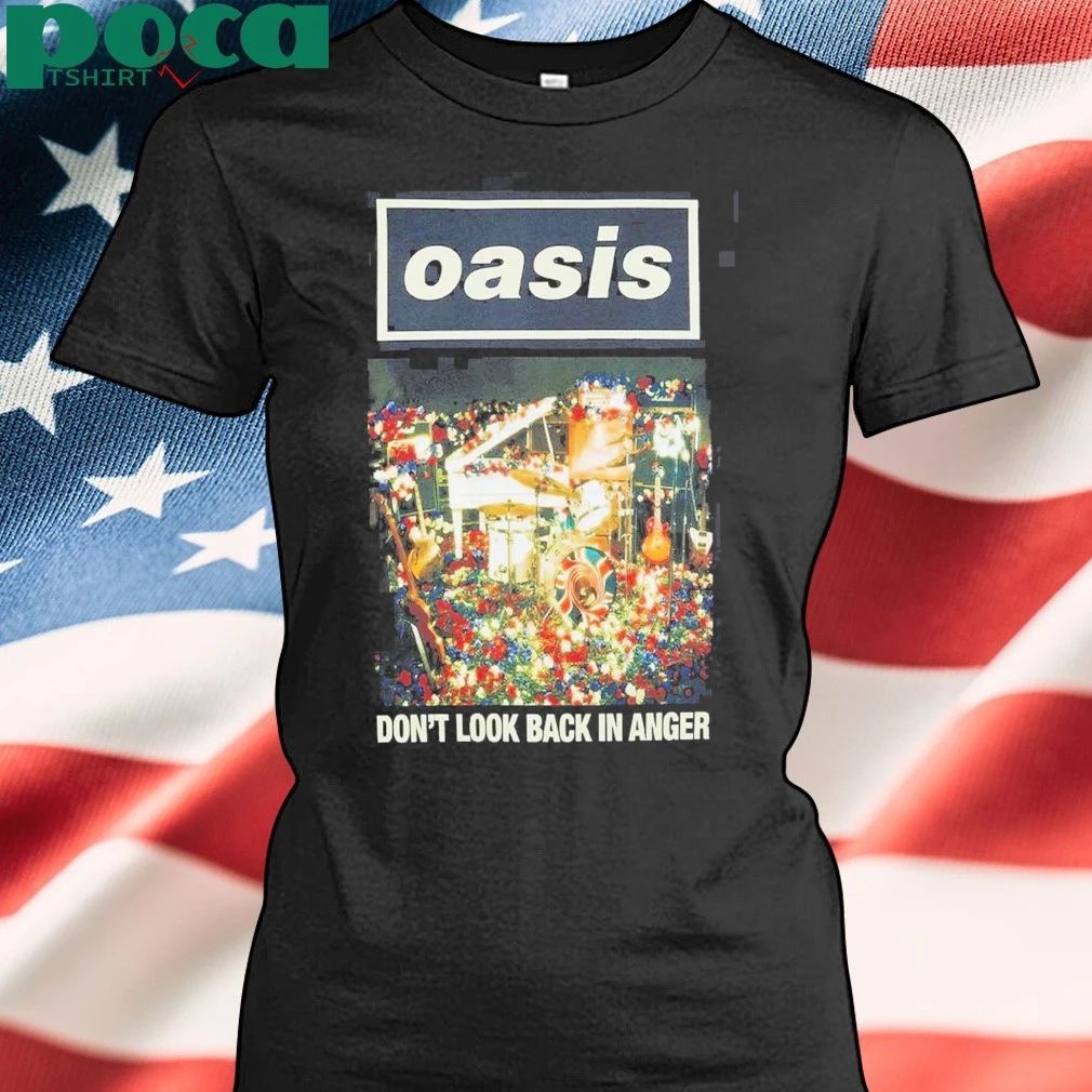 Oasis Live 25 Don’t Look Back In Anger Cover T-shirt