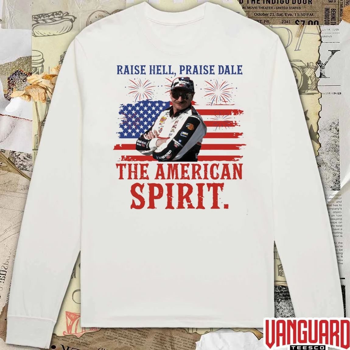 Raise Hell Praise Dale The American Spirit 4th Of July 2026 t-shirt