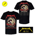 Metallica Chorzow Concert Merch M72 World Tour Limited Edition Tee
