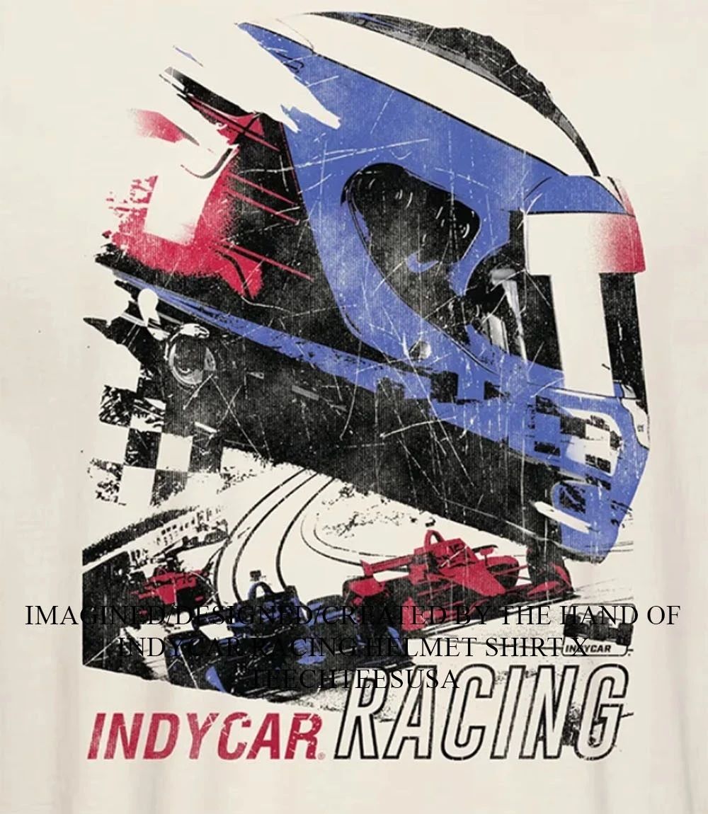 Indycar Racing helmet shirt